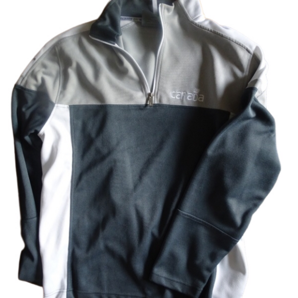 VANCOUVER 2010 OLYMPICS 1/4 ZIP LONG SLEEVED SHIRT